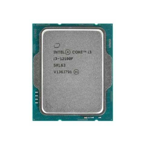 Chip xử lý CPU Intel Core i3 12100F (3.3GHz turbo up to 4.3GHz, 4 nhân 8 luồng, 12MB Cache, 58W) - Tray