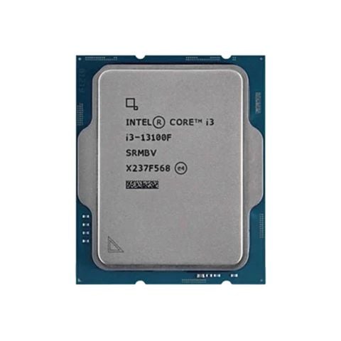 Chip xử lý CPU Intel Core i3 13100F (up to 4.5Ghz, 4 nhân 8 luồng, 12MB Cache, 65W) - Tray