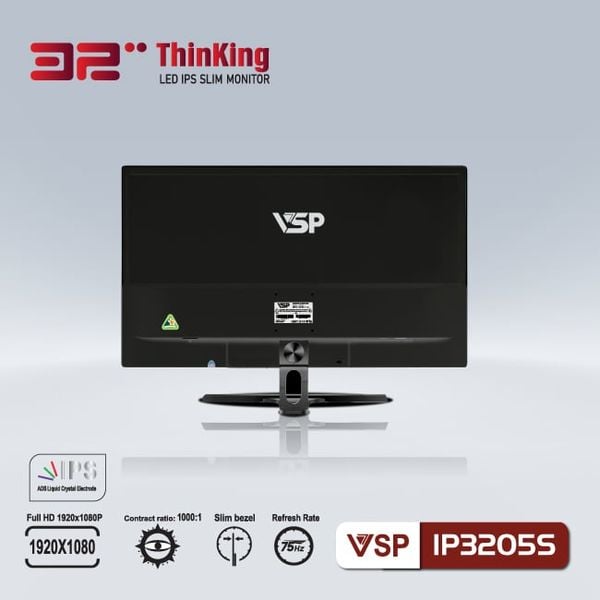 Màn hình phẳng VSP IP3205S 32'' FHD IPS 75Hz 8ms