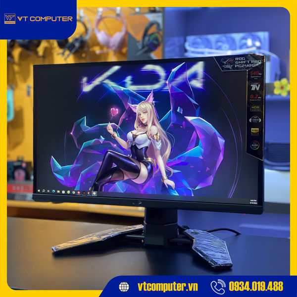 Màn hình ASUS ROG Swift Pro PG248QP | 24.1 inch, Full HD, TN, 540Hz, 0.2ms, phẳng NEW