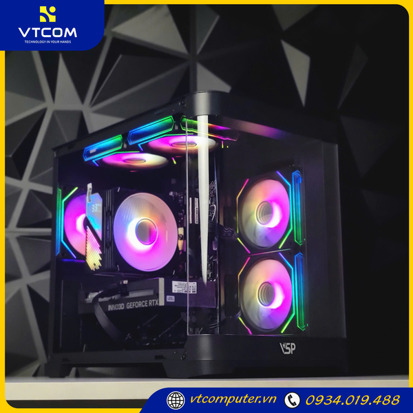 PC VTCOM x AQUANAUT x TWIN ( i5 13400F / 16GB / 512GB / RTX 5060 8GB )