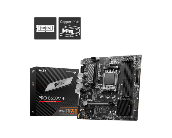 Bo mạch chủ MSI PRO B650M MP DDR5