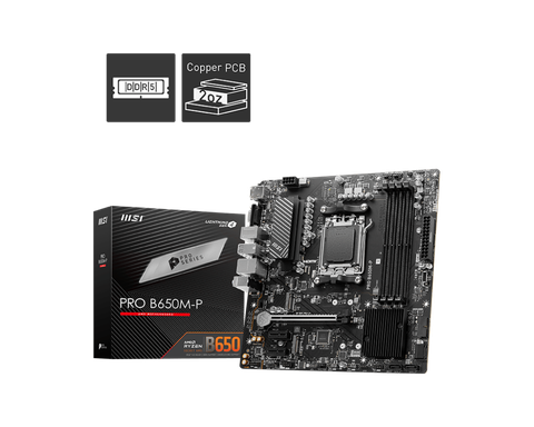 Bo mạch chủ MSI PRO B650M MP DDR5