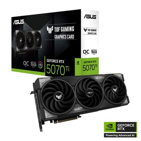 Card màn hình ASUS TUF Gaming RTX 5070Ti GDDR7 Edition ( TUF Gaming-RTX5070Ti-16G )