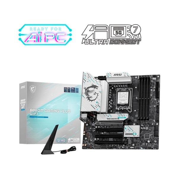 Bo mạch chủ MSI B860M GAMING PLUS WIFI DDR5