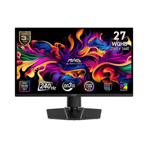 Màn hình phẳng MSI MAG 273QP 27'' 2K QD-OLED 240Hz 0.03ms chuyên game