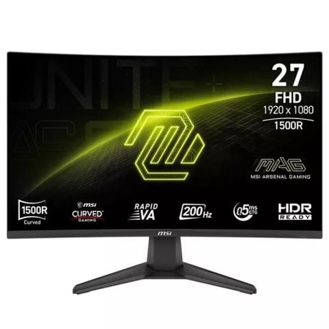 Màn hình cong MSI MAG 276CF E20 27' FHD VA 200Hz 0.5Ms chuyên game