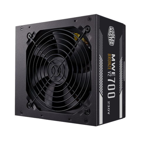 Nguồn máy tính COOLER MASTER NVME V2 230V 80 Plus Brozen 700W Đen/Black