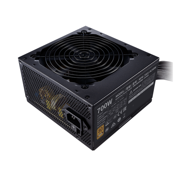 Nguồn máy tính COOLER MASTER NVME V2 230V 80 Plus Brozen 700W Đen/Black