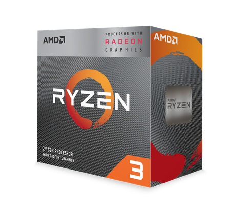 Chip xử lý AMD Ryzen 3 3200G / 3.6GHz Boost 4.0GHz / 4 nhân 4 luồng / 4MB / AM4