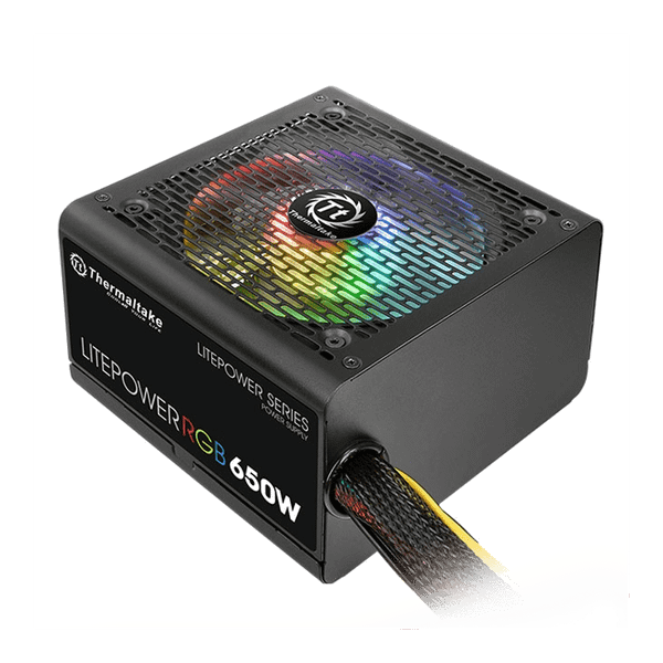 Nguồn máy tính THERMALTAKE LITEPOWER 650W Đen/Black