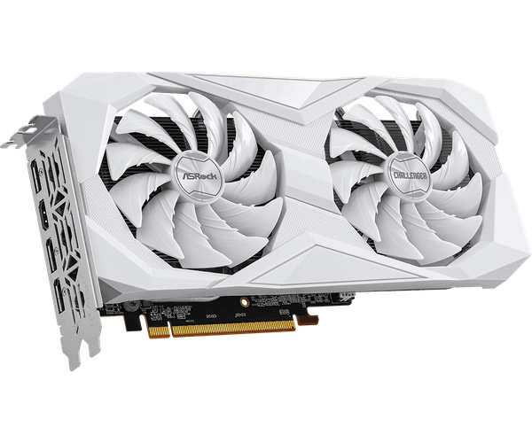 Card màn hình ASROCK Radeon RX6600 8GB CHALLENGER WHITE