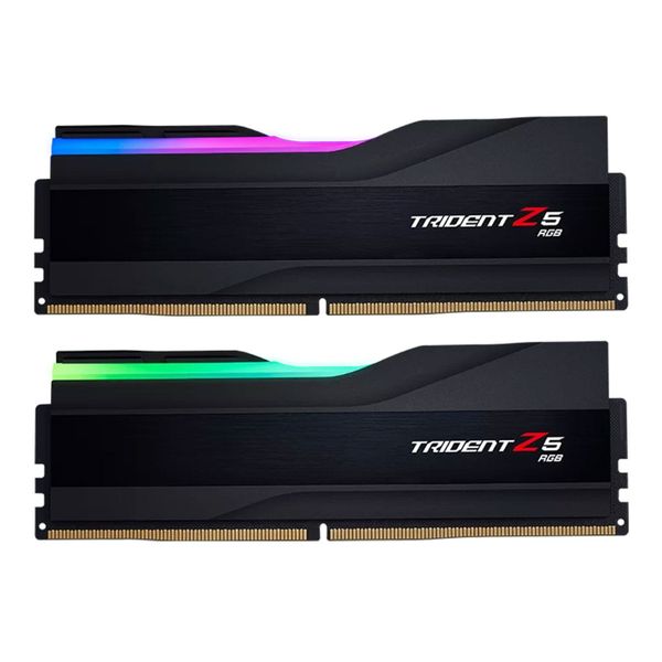 RAM DR5 32G (16x2)  BUSS 6000 GSKILL TRIDENT Z5 BLACK RGB (XMP 3.0+EXPO) ( F5-6000J3636F16GX2-TZ5RK)