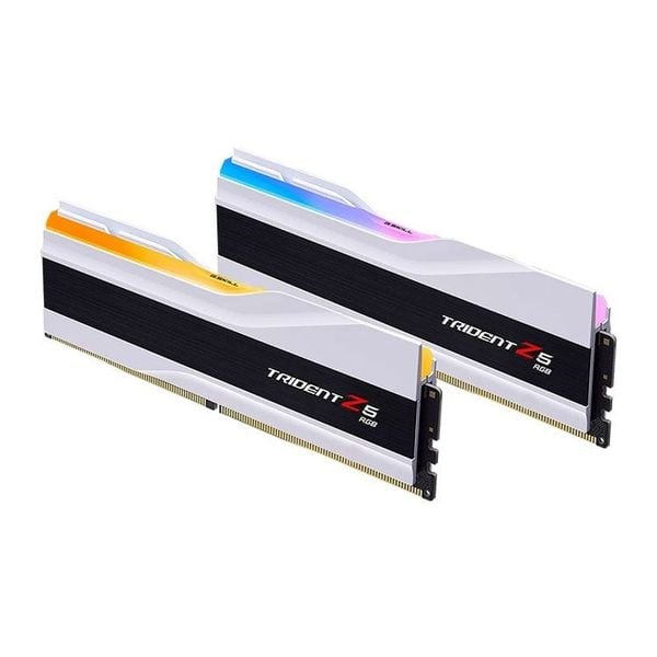 RAM DR5 64G BUSS 6000 GSKILL TRIDENT Z5 WHITE RGB ( 2 x 32G) (F5-6000J3636F32GX2-TZ5RW)