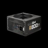 Nguồn máy tính JETEK RM800V5 Non-Modular PCIe 5.0 80 Plus Gold 800W Đen/Black