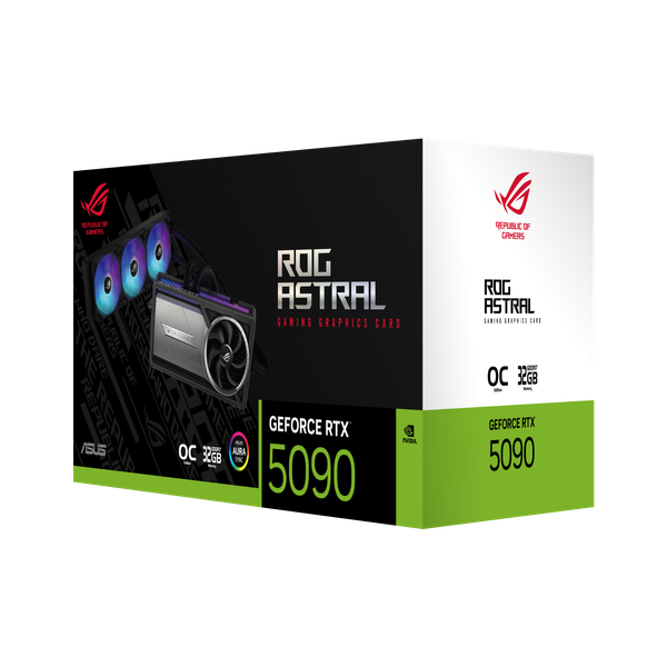 Card màn hình ASUS ROG Astral LC GeForce RTX 5090 32GB GDDR7 OC Edition