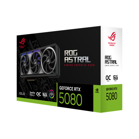 Card màn hình ASUS ROG Astral GeForce RTX 5080 16GB GDDR7 OC Edition