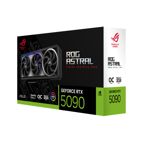 Card màn hình ASUS ROG Astral GeForce RTX 5090 32GB GDDR7 OC Edition