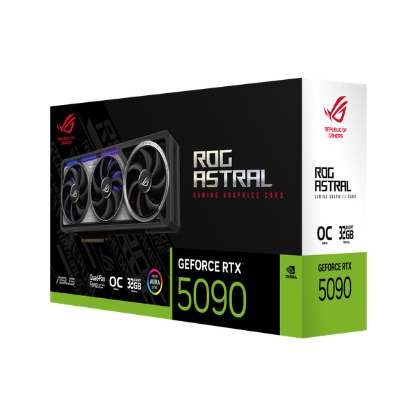 Card màn hình ASUS ROG Astral GeForce RTX 5090 32GB GDDR7