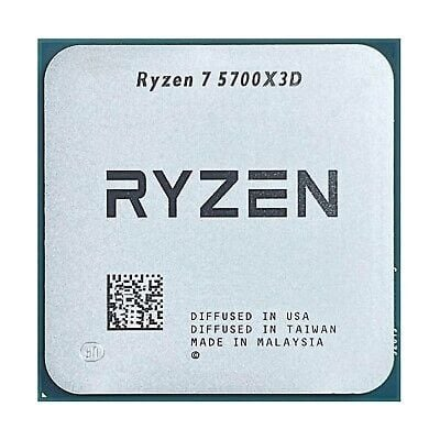 Chip xử lý CPU AMD Ryzen 7 5700X3D (3.0GHz Upto 4.1GHz / 100MB / 8 Cores, 16 Threads / 105W / Socket AM4) - Tray