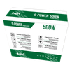 Nguồn máy tính MIK S-POWER 500W Đen/Black