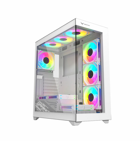 Vỏ Case Centaur Nova Trắng/White | ATX (No FAN)