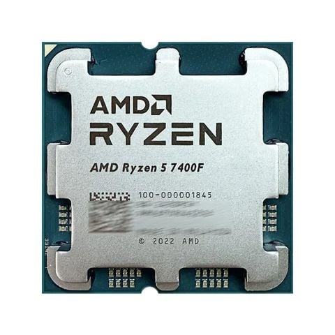 AMD Ryzen 5 7400F / 3.7GHz Boost 4.7GHz / 6 nhân 12 luồng / 6MB / AM5 Tray