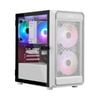CASE SEGOTEP ARTIST/2 FAN RGB WHITE NEW ( 2 FAN LED EGB)