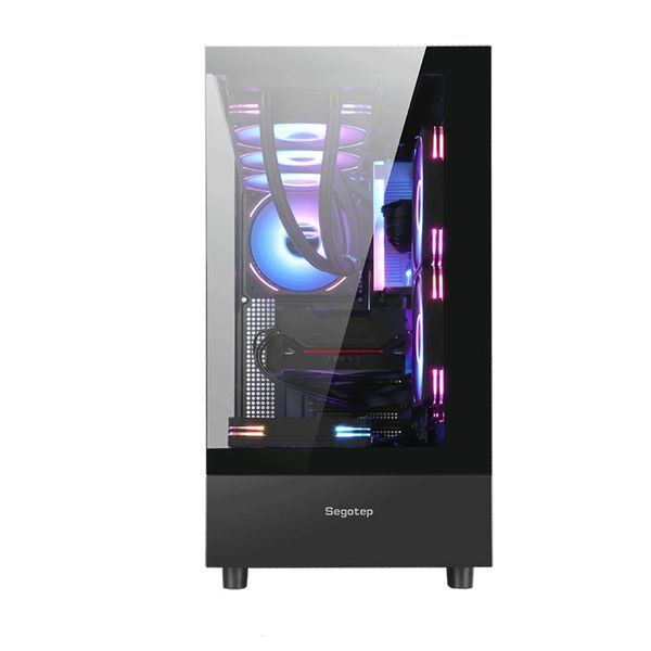 Vỏ case Segotep Endura Pro+ WT LOONG Đen/Black | ATX - Sẵn 3 Fan