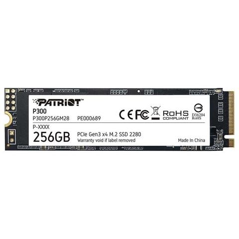Ổ cứng SSD PATRIOT P300 256GB M.2 NVMe Gen 3 ( P300P256GM28 )