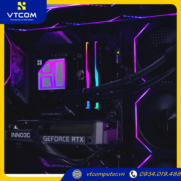 PC VTCOM x Nova x Inno3D ( R7 7800x3D / 32GB / 500GB / RTX 5080 16GB )