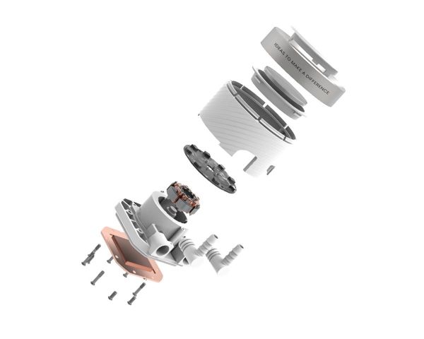 Tản nhiệt AIO ID-COOLING FX360 INF ARGB Trắng/White