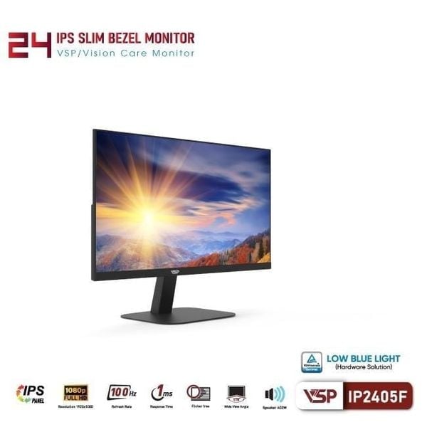 Màn hình phẳng VSP IP2405F 24'' FHD IPS 100Hz 1Ms