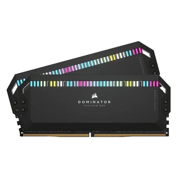 RAM DR5 32G BUSS 6000 CORSAIR DOMINATOR PLATINUM RGB BLACK (2x16GB) (CMT32GX5M2X6000C36)