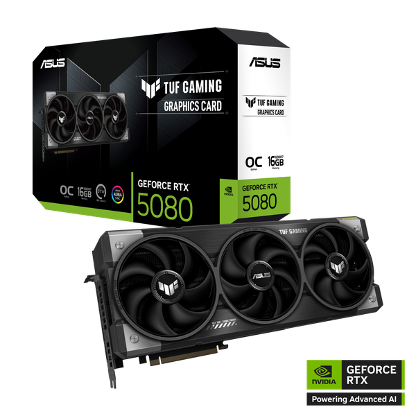 Card màn hình ASUS TUF Gaming GeForce RTX 5080 16GB GDDR7 OC Edition
