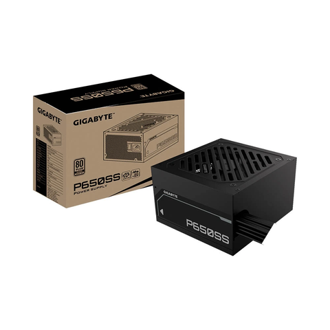 Nguồn máy tính Gigabyte P650SS 80 Plus Silver GP-P650SS 650W Đen/Black