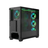 Vỏ Case Jetek CSGO2 Z7 - Đen/Black | E-ATX, Kèm 3 Fan RGB