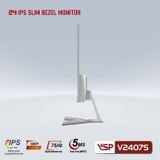 Màn hình phẳng Trắng VSP V2407S 24'' FHD IPS 75Hz 5ms