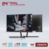 LCD 24 IN VSP V2407S IPS 75HZ PHẲNG ĐEN