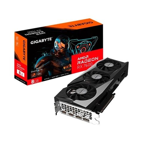 Card màn hình Gigabyte Radeon RX 7600 Gaming OC 8GB GDDR6
