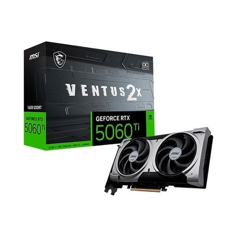 VGA MSI GeForce RTX 5060Ti VENTUS X2 PLUS 16GB
