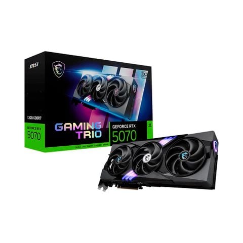VGA MSI GeForce RTX 5070 GAMING TRIO OC 12GB