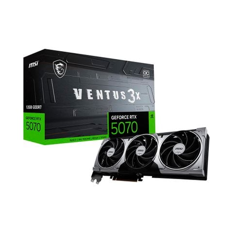 VGA MSI GeForce RTX 5070 VENTUS 3X OC 12GB