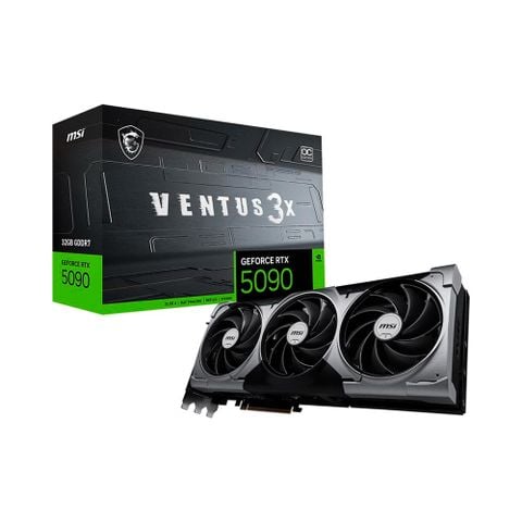 VGA MSI GeForce RTX 5090 VENTUS 3X 32GB OC