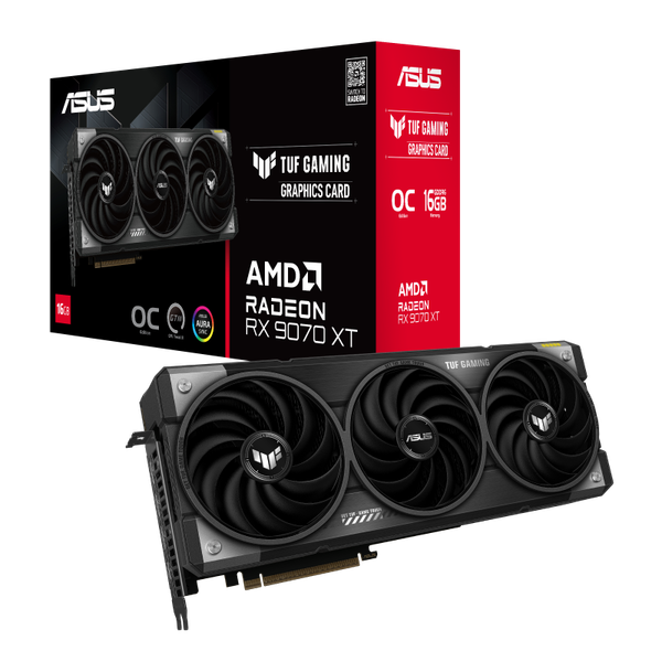 Card màn hình ASUS TUF Gaming RX 9070 XT OC Edition 16GB GDDR6