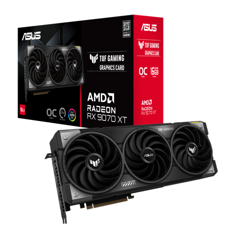 Card màn hình ASUS TUF Gaming RX 9070 XT OC Edition 16GB GDDR6