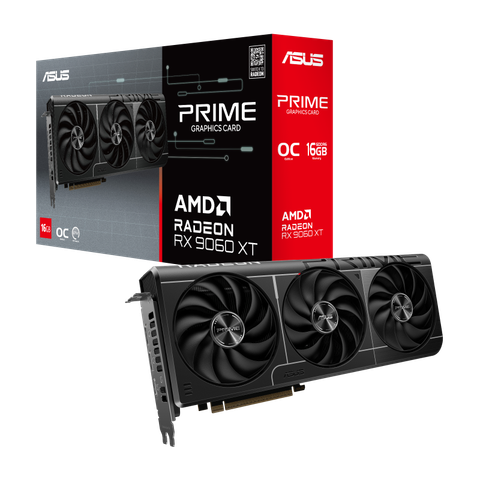 Card màn hình ASUS Prime Radeon™ RX 9060 XT OC Edition 16GB GDDR6