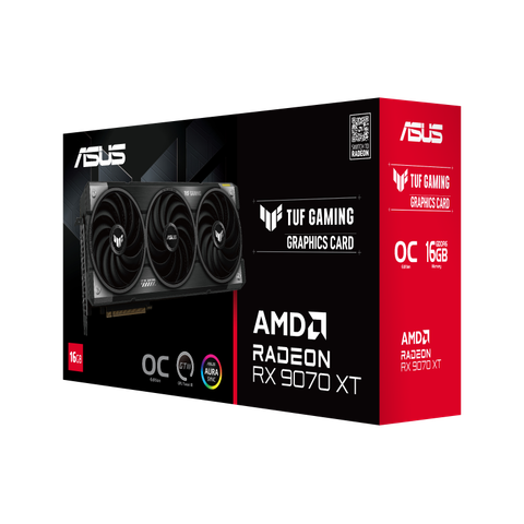 Card màn hình ASUS TUF Gaming RX 9070 XT OC Edition 16GB GDDR6