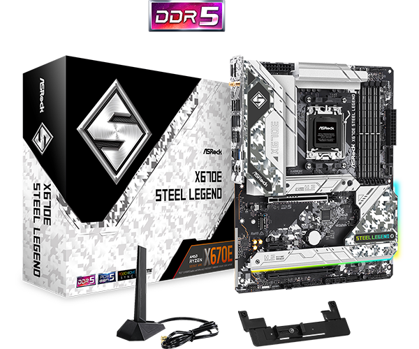 Bo mạch chủ ASROCK X670E STEEL LEGEND