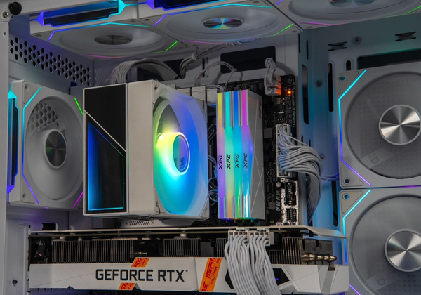 Tản nhiệt khí Leopard KF400 ARGB( Sync ) - Trắng/White